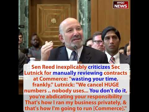 Schumer Admits Dems Oppose OBBB Because It Kicks 1.4M Illegals Off Medicaid: 'Bottom Line Is This Overall Bill Is So Awful'; Commerce Sec Lutnick Catches Biden-Era Fraud: '$672M Hurricane Hunter Planes -- Two Planes? Show Me. A 1955 Plane. These Things Have to Stop'; Sen. Reed Inexplicably Criticizes: 'You're Wasting Your Time'