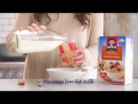 How to Make Instant Oatmeal   Quaker