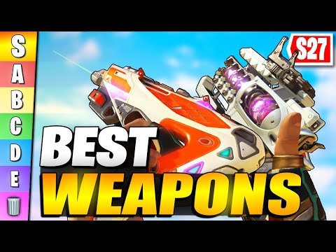 RANKING The BEST WEAPONS In Apex Legends Season 27! (Tier List)