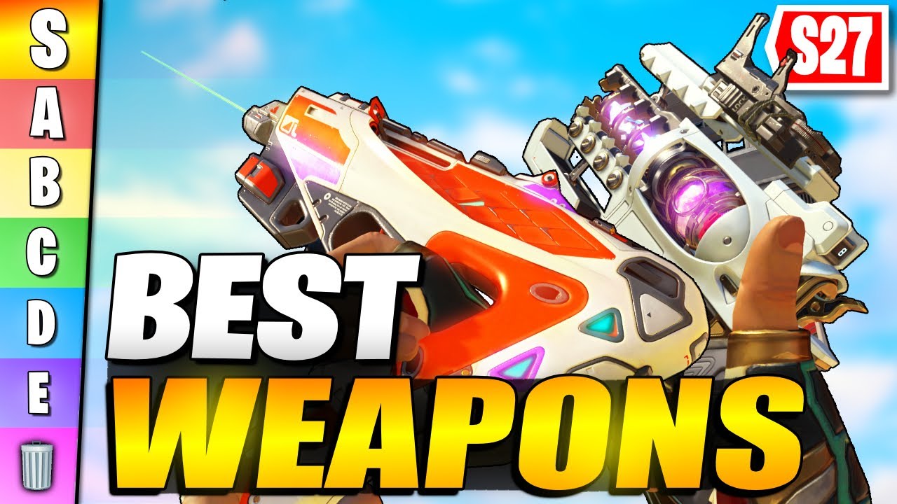RANKING The BEST WEAPONS In Apex Legends Season 27! (Tier List)