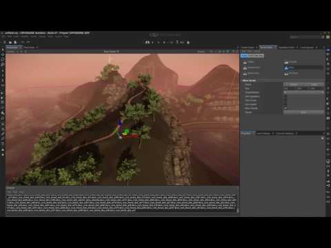 Cryengine - Terrain move tool