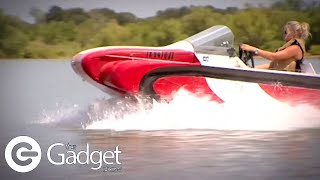 Driving the ULTIMATE Water & Land 65mph FastTrack Invention | Gadget Show FULL Episode | S16 Ep18