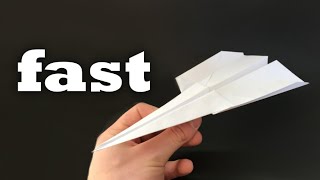 How to make Paper Jet Plane (world record) | EASY tutorial