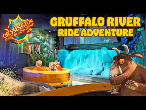Gruffalo River Ride Full Experience at Chessington (April 2025) [4K]