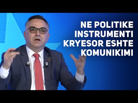 Tahiri: Ne politike instrumenti kryesor eshte komunikimi