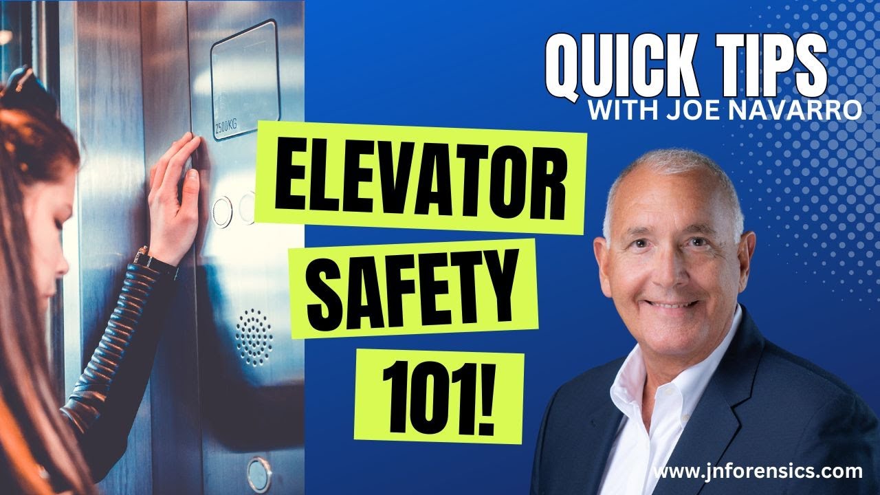 QUICK TIP | Elevator safety 101! | JOE NAVARRO