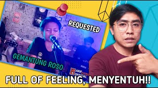 Download lagu MENYENTUH BGT ‼️ REAKSI FAREL NYANYI LAGU GEMANTUNG ROSO mp3