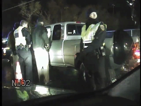 DUI checkpoint refusal, arrest of sober driver