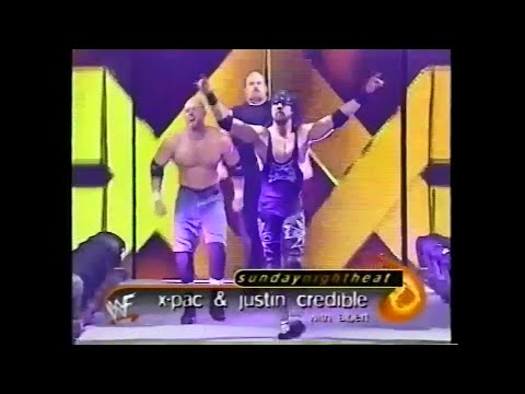 Grandmaster Sexay & Steve Blackman vs X-Pac & Justin Credible   Heat April 1st, 2001