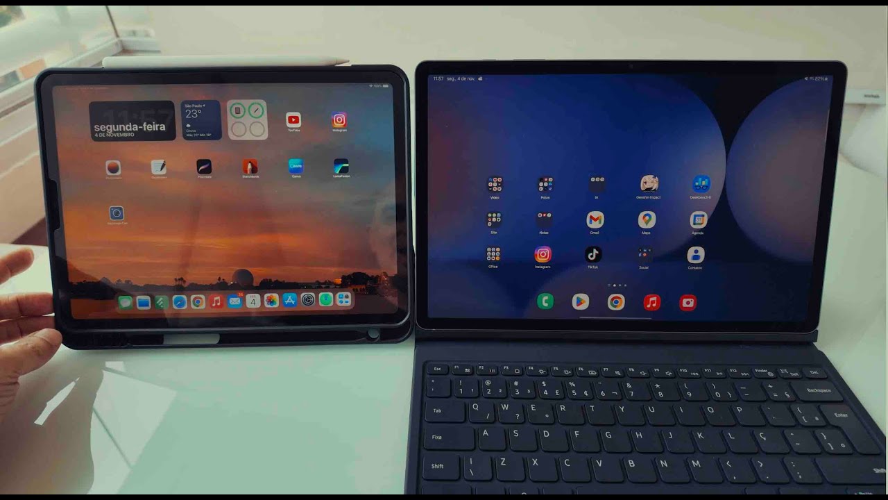 Galaxy Tab S10 Plus x iPad Pro: Qual é o melhor tablet para você?
