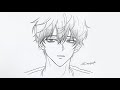 How To Draw Anime Boy Step By Step Easy Anime Drawing