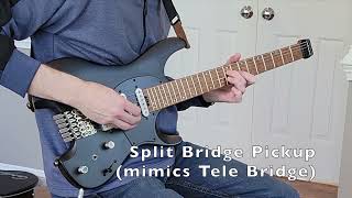 Video thumbnail for Ibanez Q54 - All 9 Pickup Settings in 60 Seconds by davlav Music
