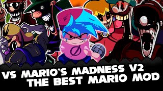 Cover art for FNF MARIO MADNESS V2