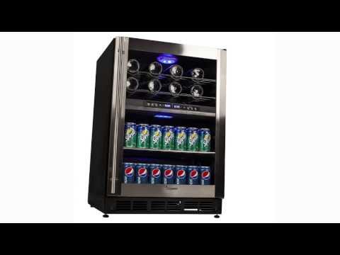 Magic Chef Dual Zone Digital Wine and Beverage Cooler- MCWBC77DZC