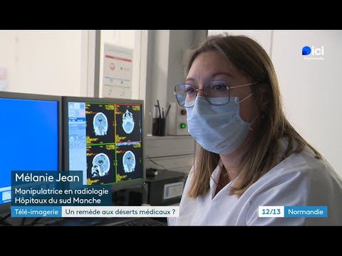 Reportage TV France 3 Normandie - La télé-imagerie aux Hôpitaux du Sud-Manche