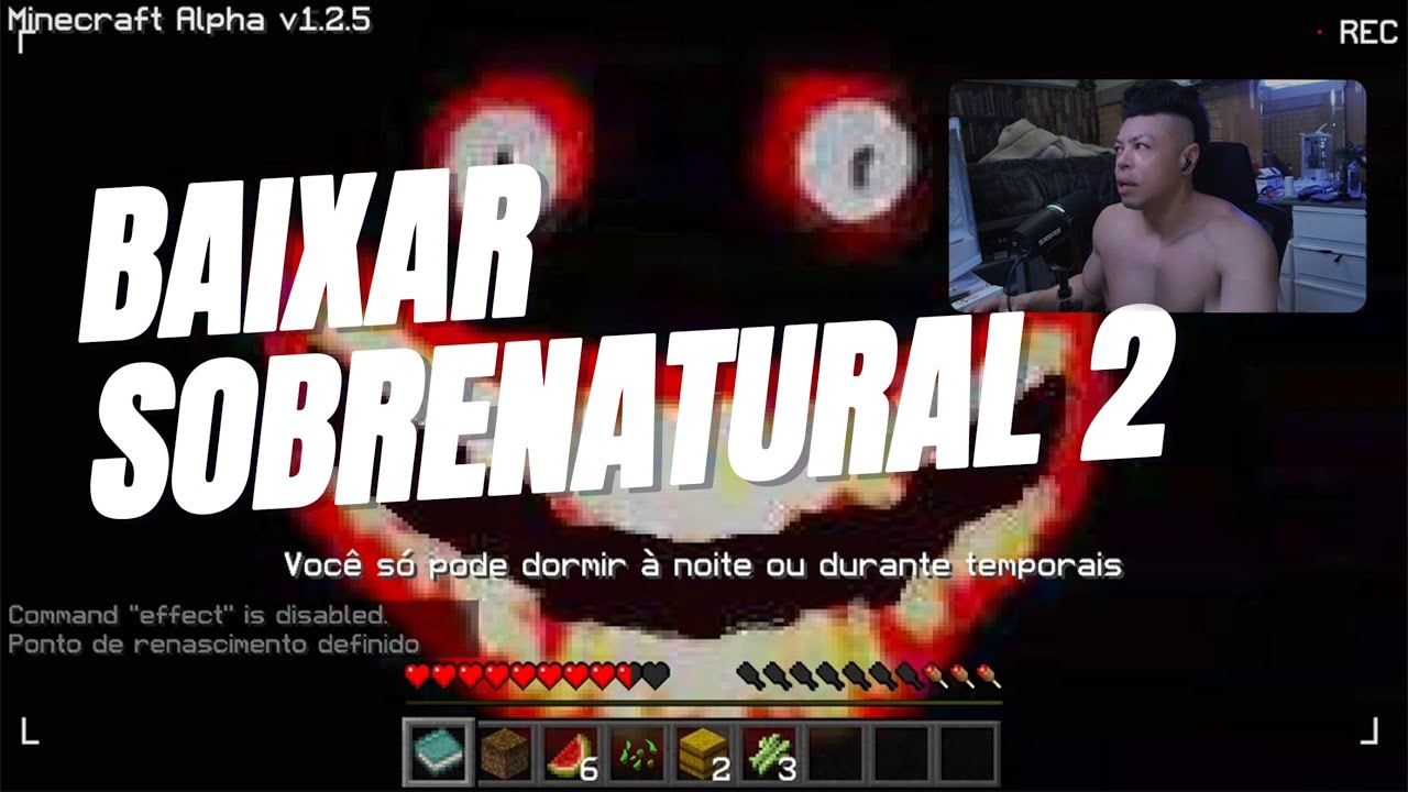 FILNALMENTE SAIUU : MINECRAFT SOBRENATURAL 2 PARA DOWNLOAD !!!