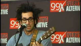 99X - Live X - Motion City Soundtrack - &quot;Her Words Destroyed My Planet&quot;