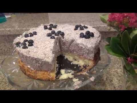 Blueberry Mousse Cake #1