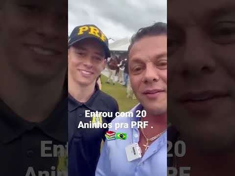 (MOTIVAÇÃO PARA ESTUDAR) Mlk entrou com 20 anos de idade pra Polícia Rodoviária Federal. #shorts
