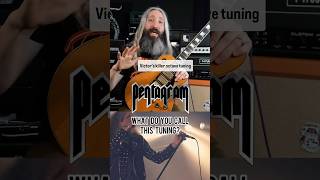 What do you call this tuning?  First used by Victor Griffin around ‘83 in Death Row &amp; Pentagram