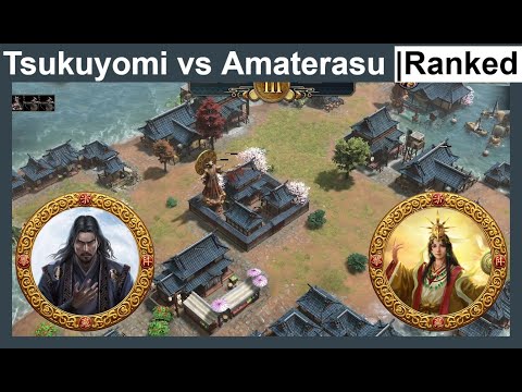 Tsukuyomi vs Amaterasu | 1v1 Ranked | Age of Mythology
