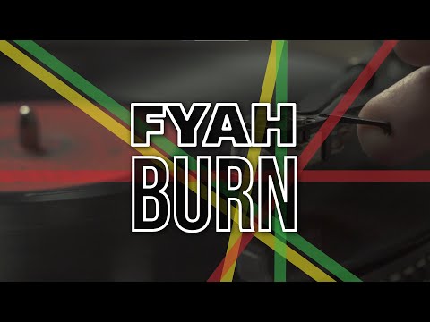 RAS - FYAH BURN feat. Bongo Black (Lyric Video Oficial)