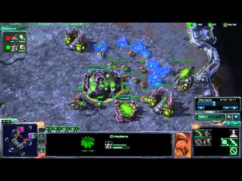 1v1 APSc2 Deathfate (Z) vs  LOLvsxD (Z) g3 part 1/2