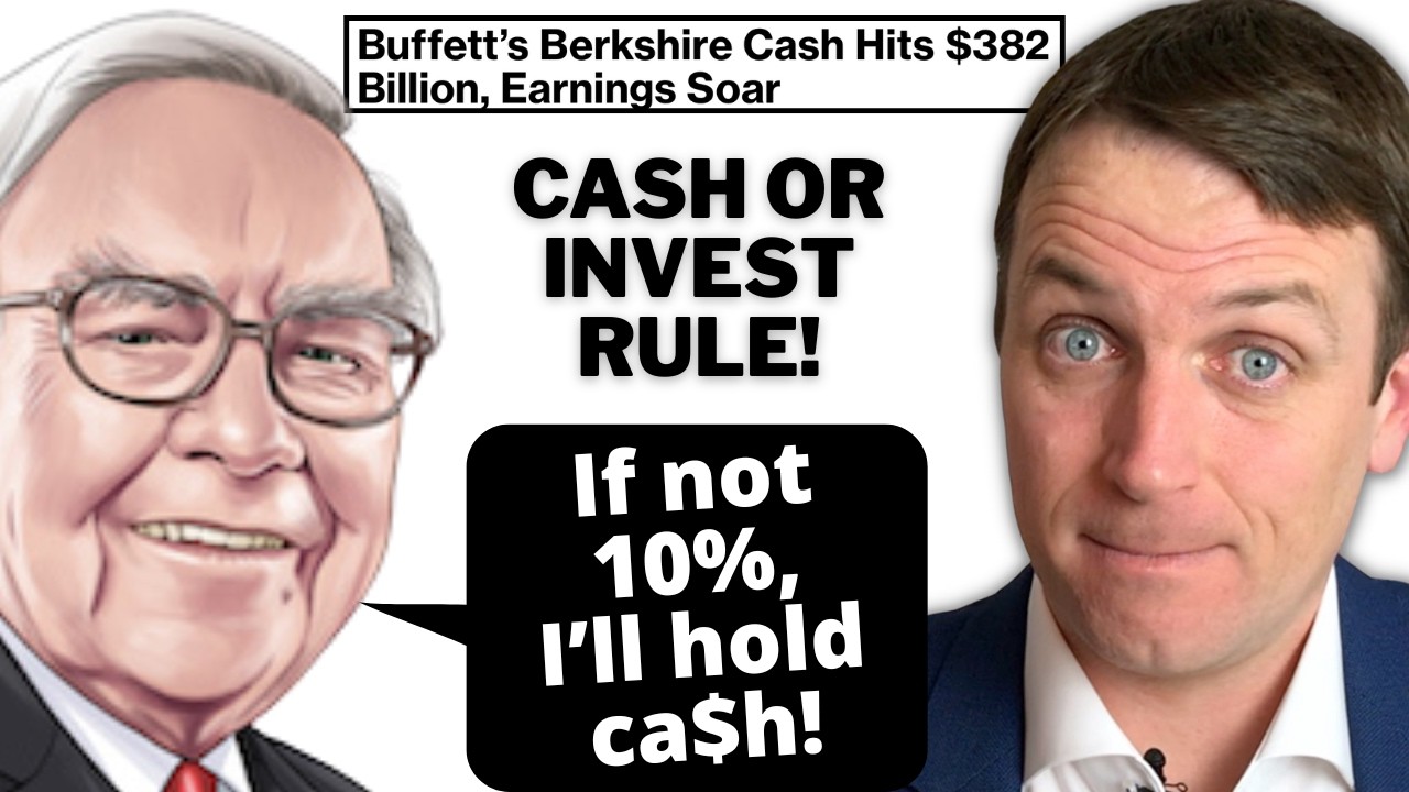 Buffett's Rule for Investing vs. Holding Cash!