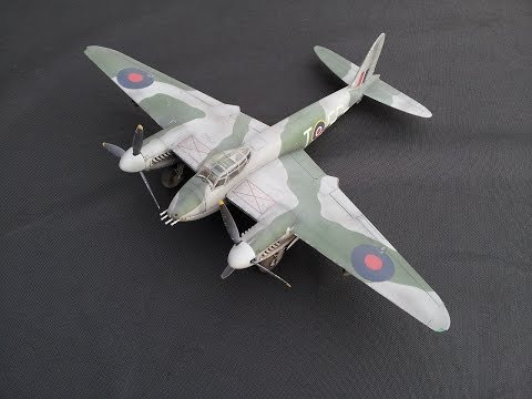 Tamiya 89786 1:48 De Havilland Mosquito Nf Mk.II Aircraft w/ British U –  Trainz