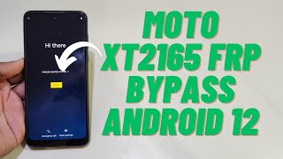 Moto XT2165 Frp Bypass Android 12 Last Update | Motorola G Power 22 Unlock Frp