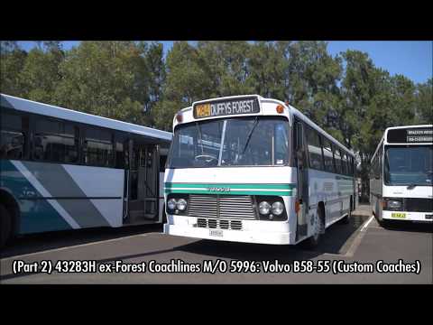 (Pt 2) 43283H Ex-Forest Coachlines M/O 5996: Volvo B58-55 (Custom Coaches)