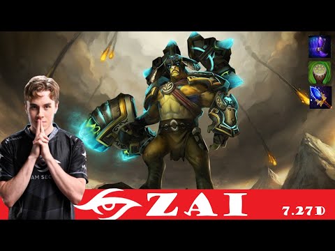 [DOTA 2] Team SECRET.zai the ELDER TITAN [OFFLANE] [7.27D]