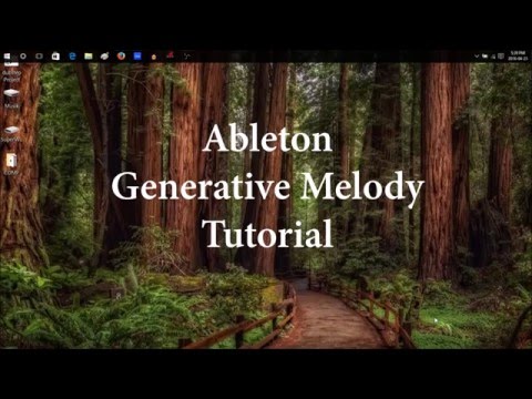 Ableton Live - How to Create a Generative Melody