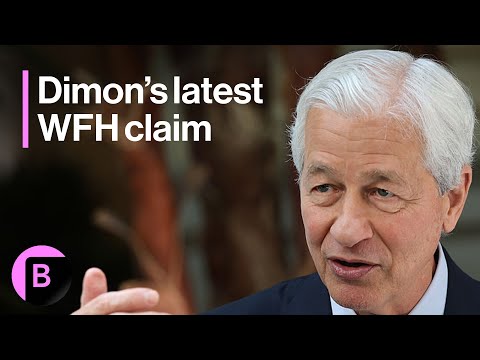 Jamie Dimon Says Junior Bankers Learn More in the Office Than WFH