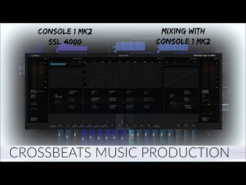 Mixing In Console 1 MK2 SSL4000 | EQ, Compression & Gate | Studio One 3.5