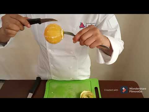 Trinchado de naranja 🍊