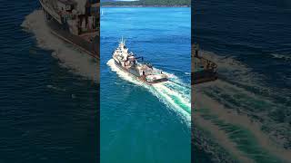 Pacific Star Tender Runs Between San Juan & Lopez | Pink Salmon Opener (DJI Mini 4)