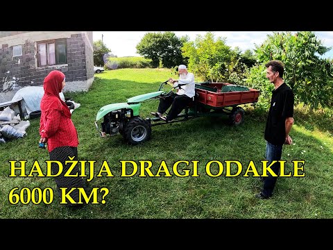 HADZIJA SABAHUDIN GIVEN TRACTOR WITH WHEELS TO STANOMIRU