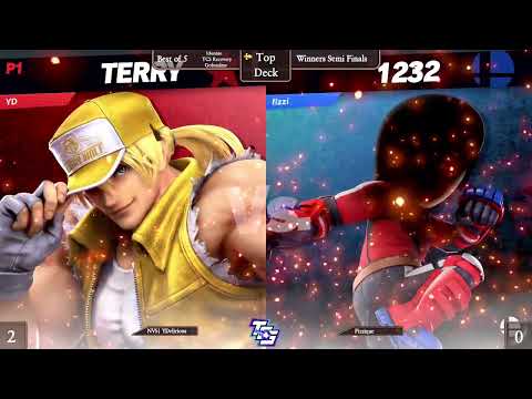 YDelirious (Terry) Vs Fizzique (Mii Brawler) - Top Deck, Winner's Semis