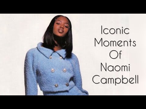 SUPERMODEL Naomi Campbell's Most Iconic Runway Moments #fashion