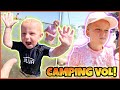 CAMPiNG VOLGEBOEKT EN HiERDOOR KUNNEN WE NiET NAAR DiT WATERPRETPARK  ? | Bellinga Vlog #2923