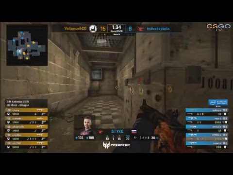 ENCE vs. Valiance - IEM Katowice Minor 2019 - CACHE