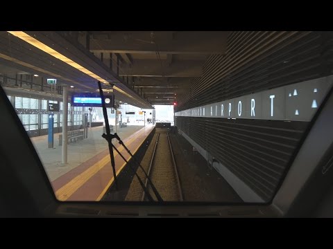 4K Cabview EN77-003 Wieliczka Rynek-Kopalnia  - Kraków Lotnisko/Airport + sound  - 18.02.2017