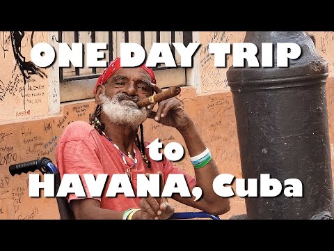 One day trip  to HAVANA, Cuba.  Old Havana. Путешествие  из Варадеро в Гавану. День в Гаване.