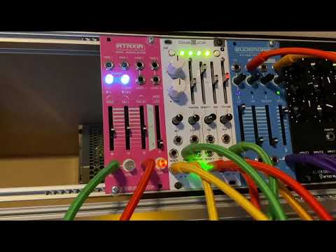 Ambient tickle Yamaha Reface DX + modular Erica Synths - Mutable Instruments -  Doepfer