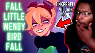 TINKERBELL VILLAIN SONG - Fall Little Wendy Bird Fall | Lydia the Bard and Tony | DB Reaction