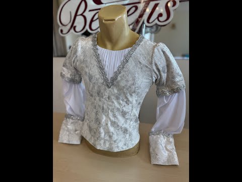 Waltz of the Flowers Man's tunic P 0477 - video 2
