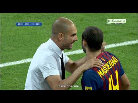 Amazing goal David Villa vs Real Madrid Full HD