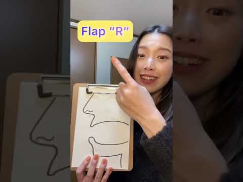 How to pronounce Japanese R sound 🇯🇵#shorts