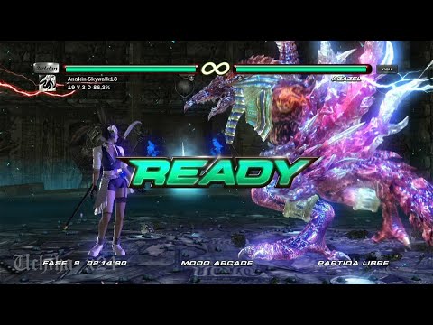 Alisa Bosconovitch vs AZAZEL - Tekken 6 ( Uchiha x24 ) PS3